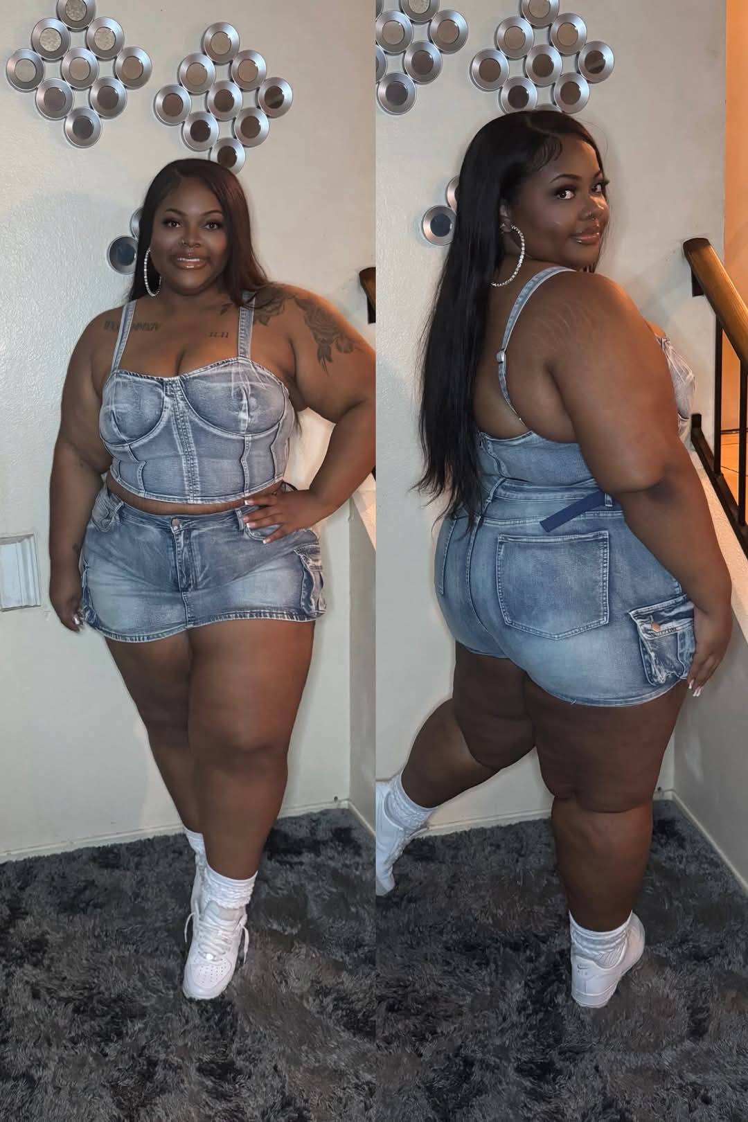 Street Siren Denim Set