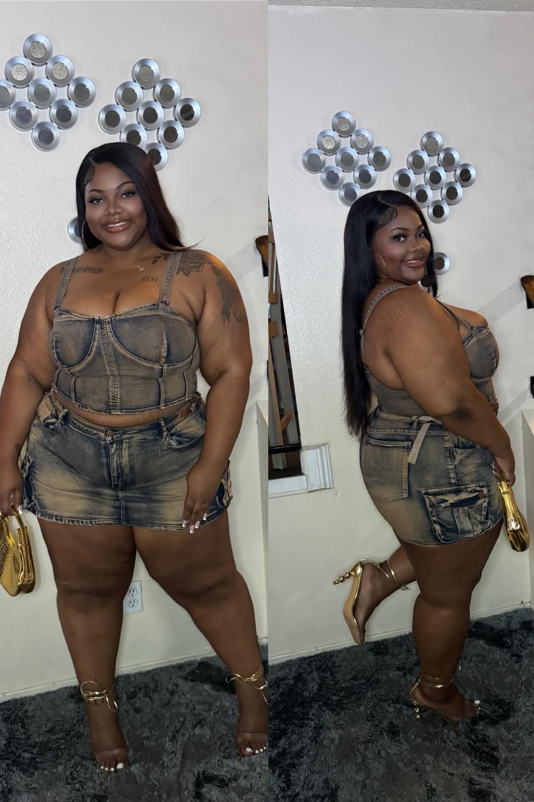 Street Siren Denim Set