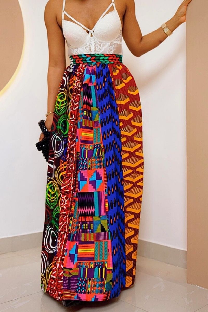 Ankara Maxi Skirt
