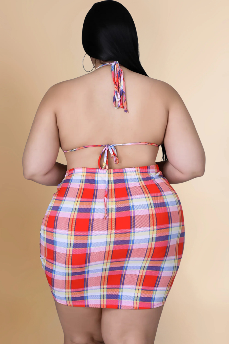 Tartan Temptress 3-Piece Set
