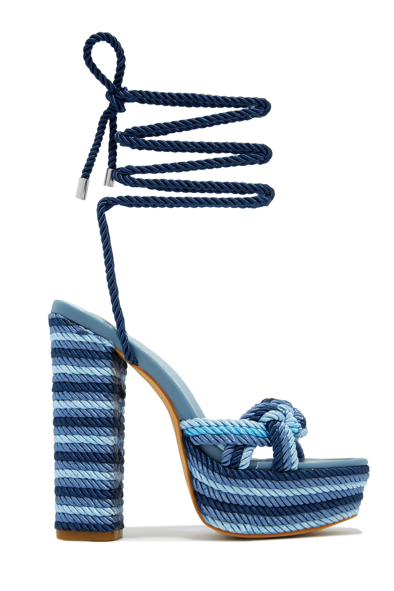 Siren Rope Heel - Blue