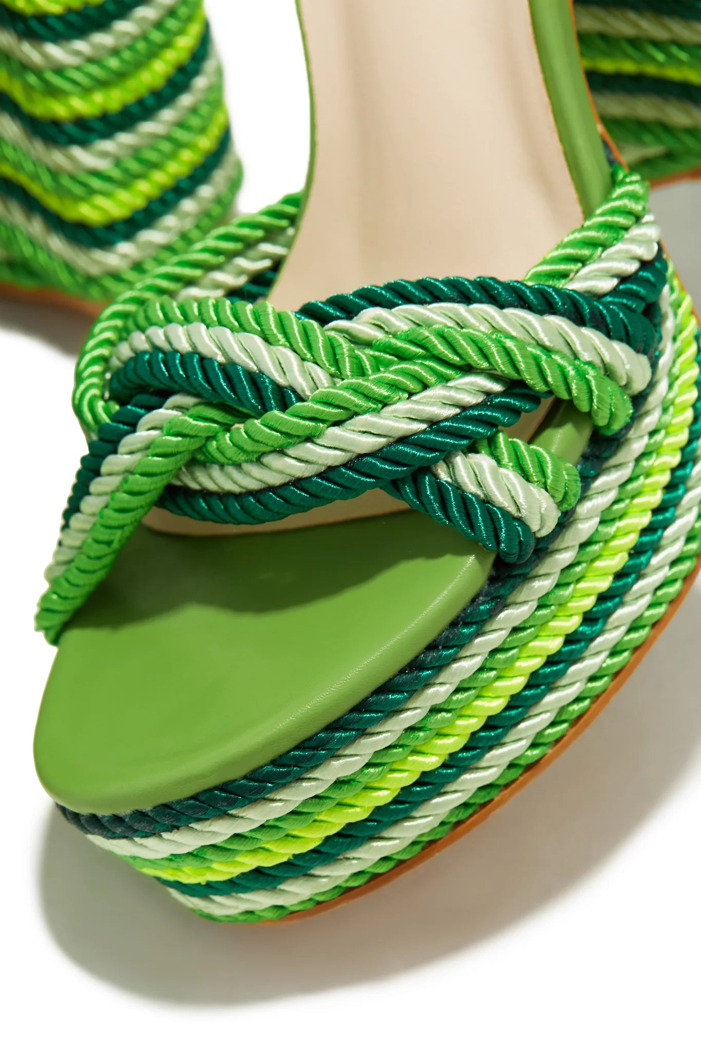 Siren Rope Heel - Green