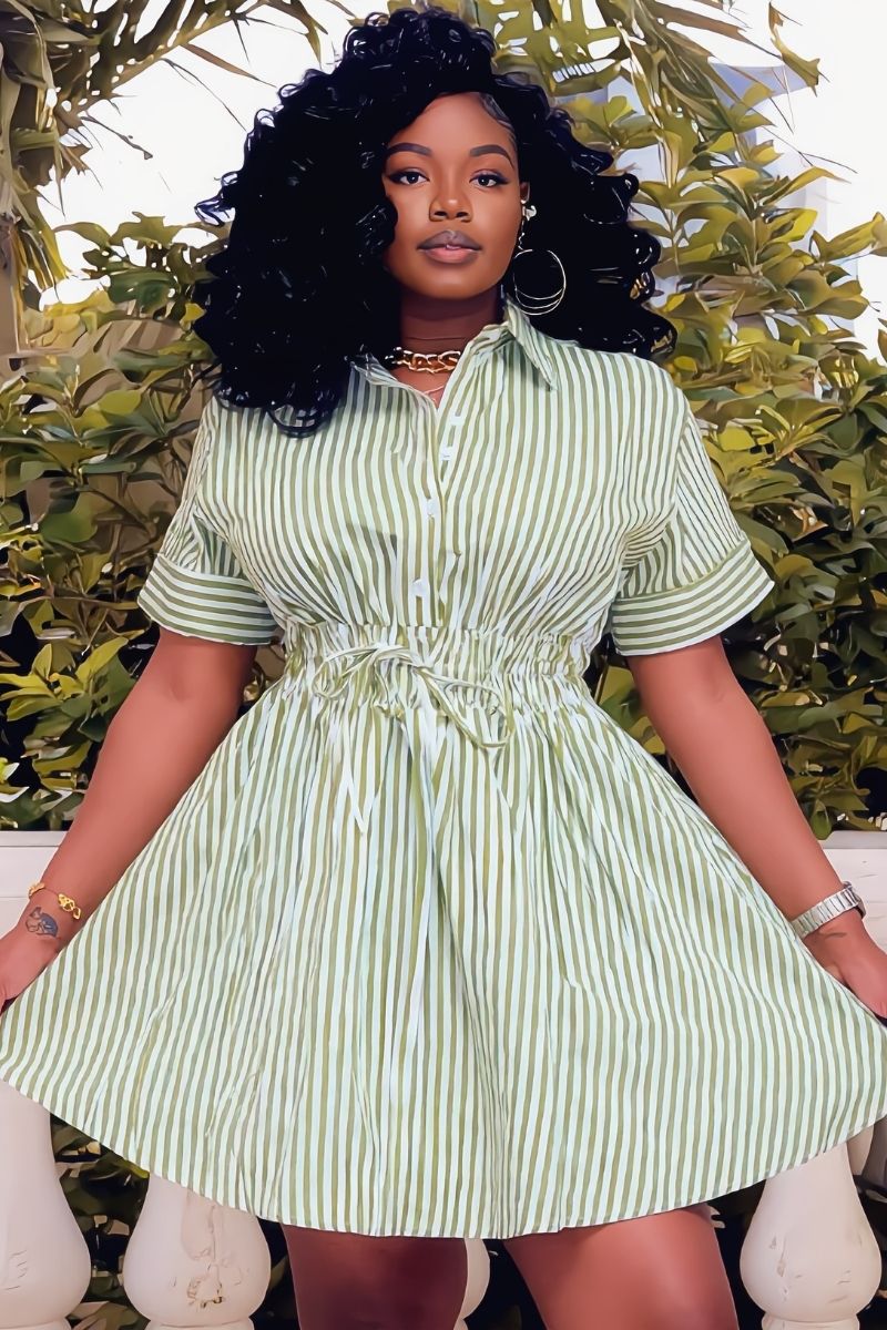 GREEN PARADISE DRESS