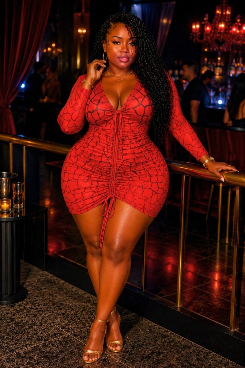 Crimson Obsession Dress
