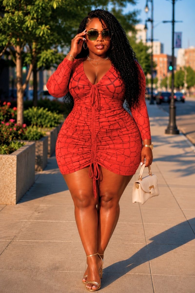 Crimson Obsession Dress