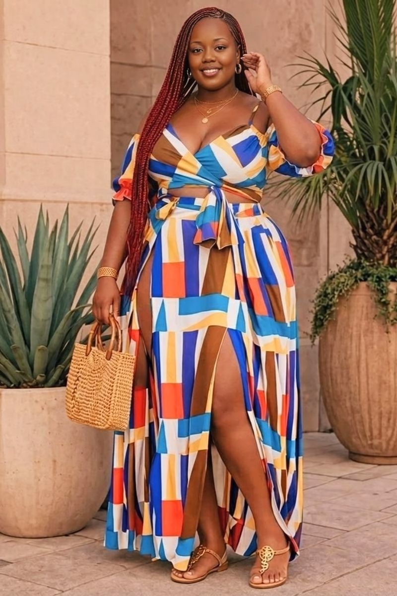 Golden Nile Maxi Set