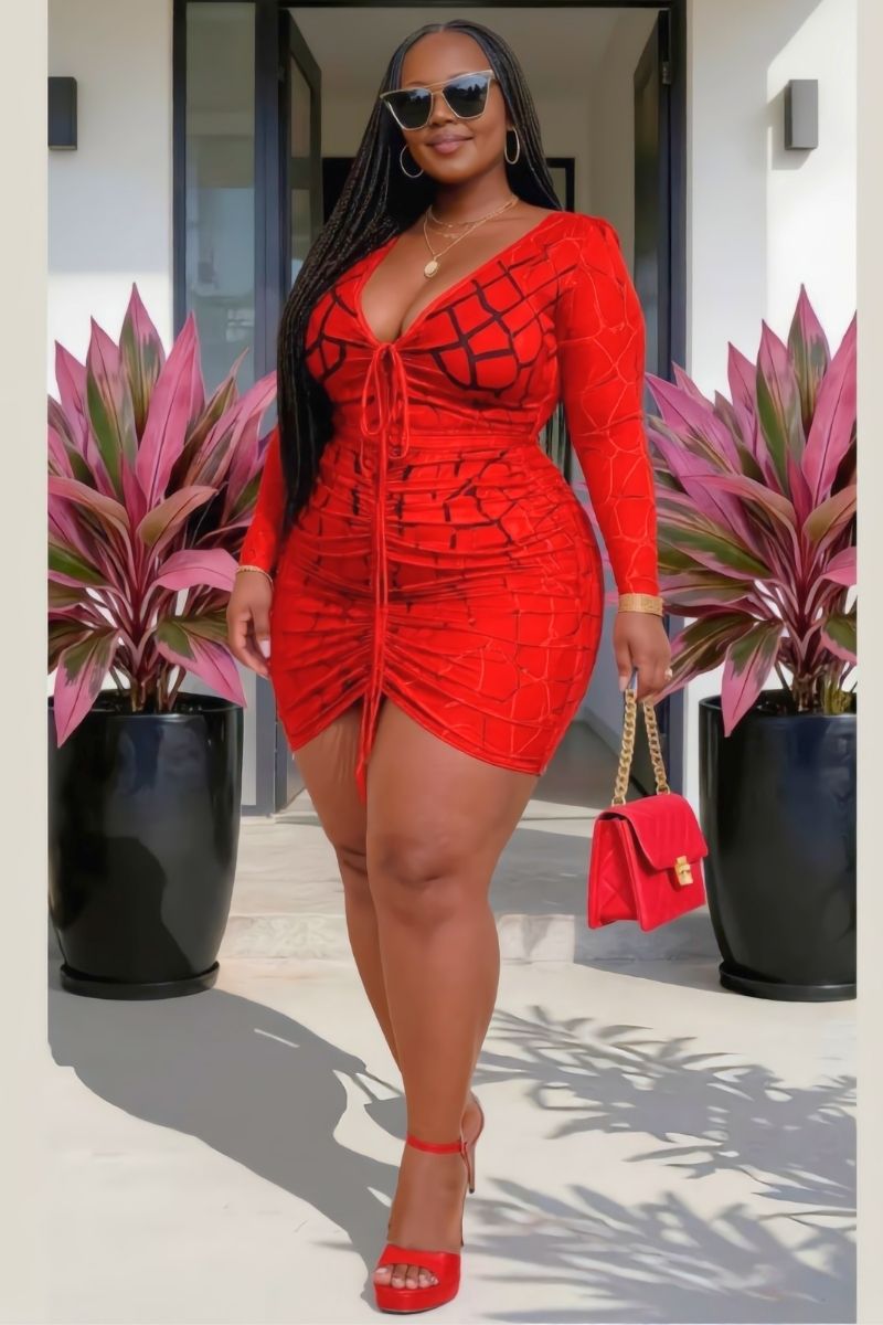 Crimson Obsession Dress