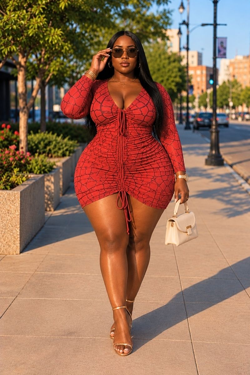 Crimson Obsession Dress