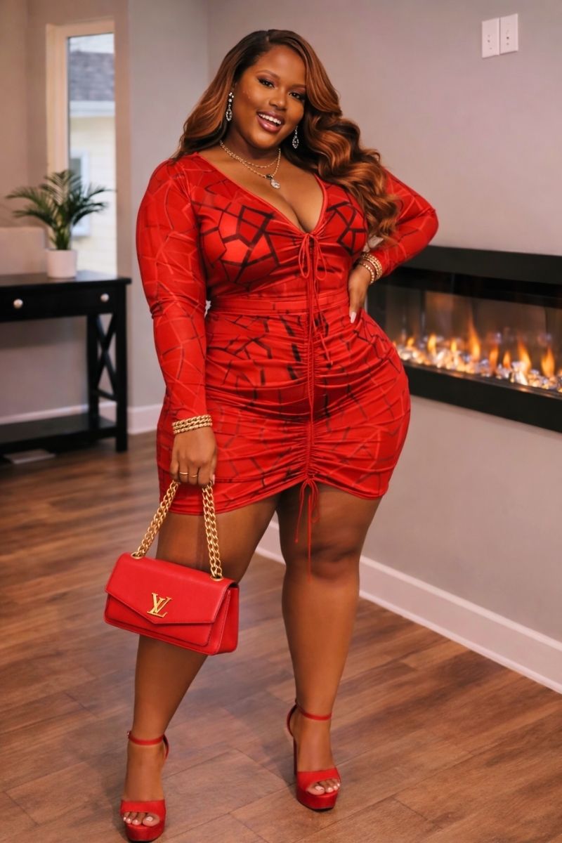 Crimson Obsession Dress