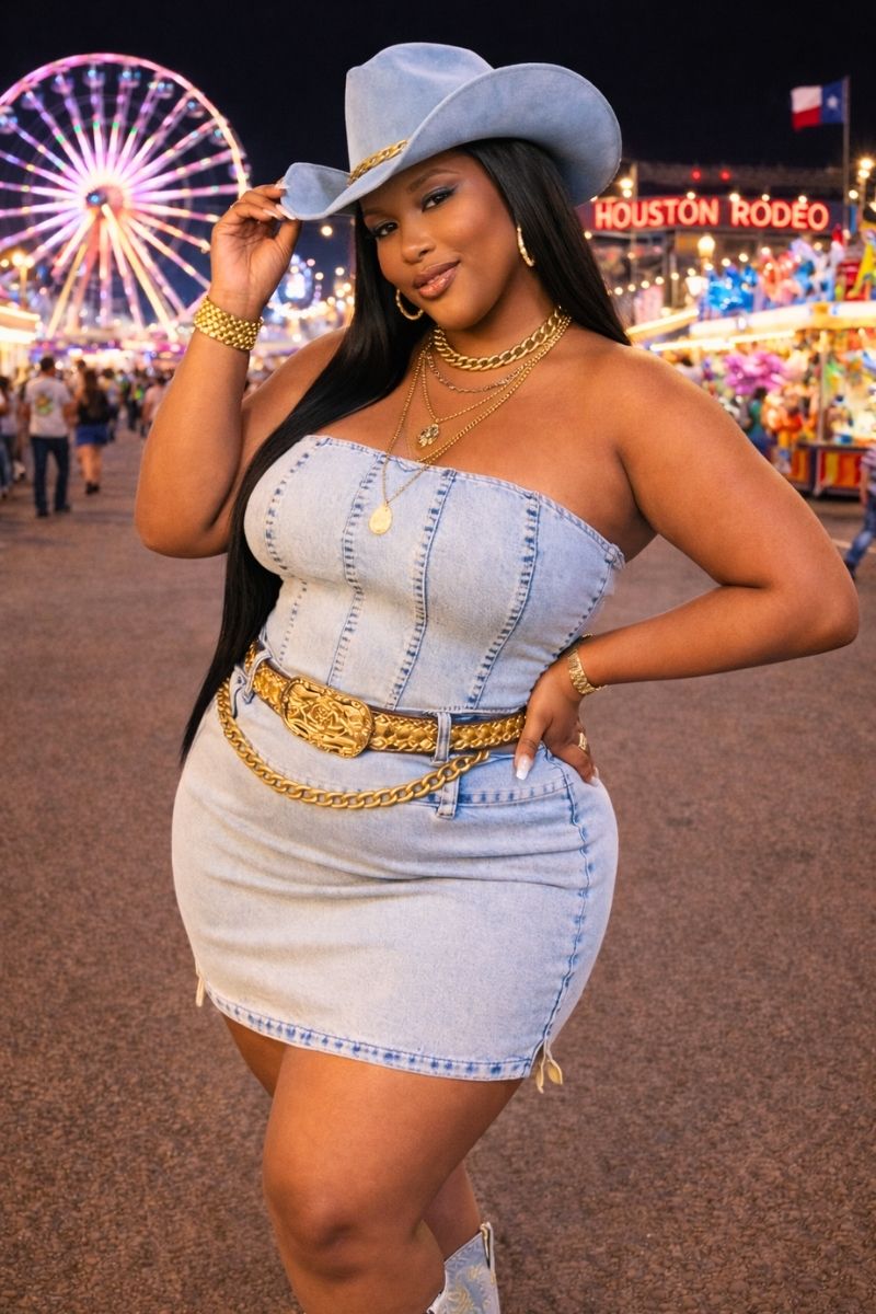 No Apologies Denim Set