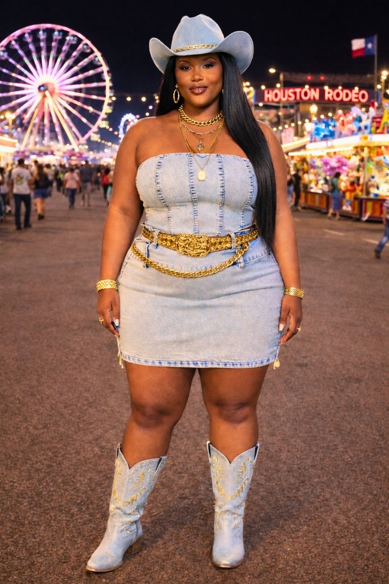 No Apologies Denim Set