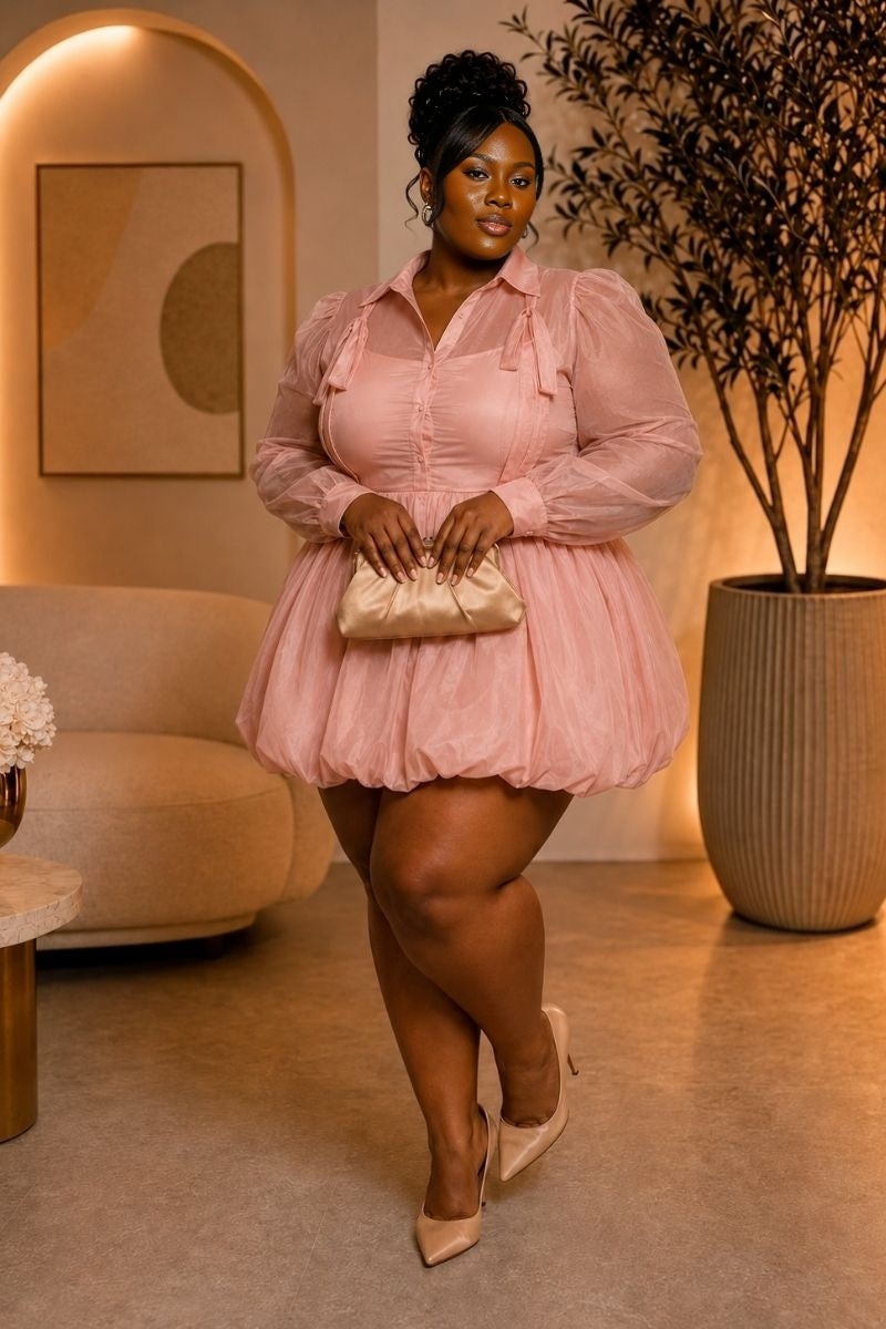 Pretty Little Problem Dress - Pink