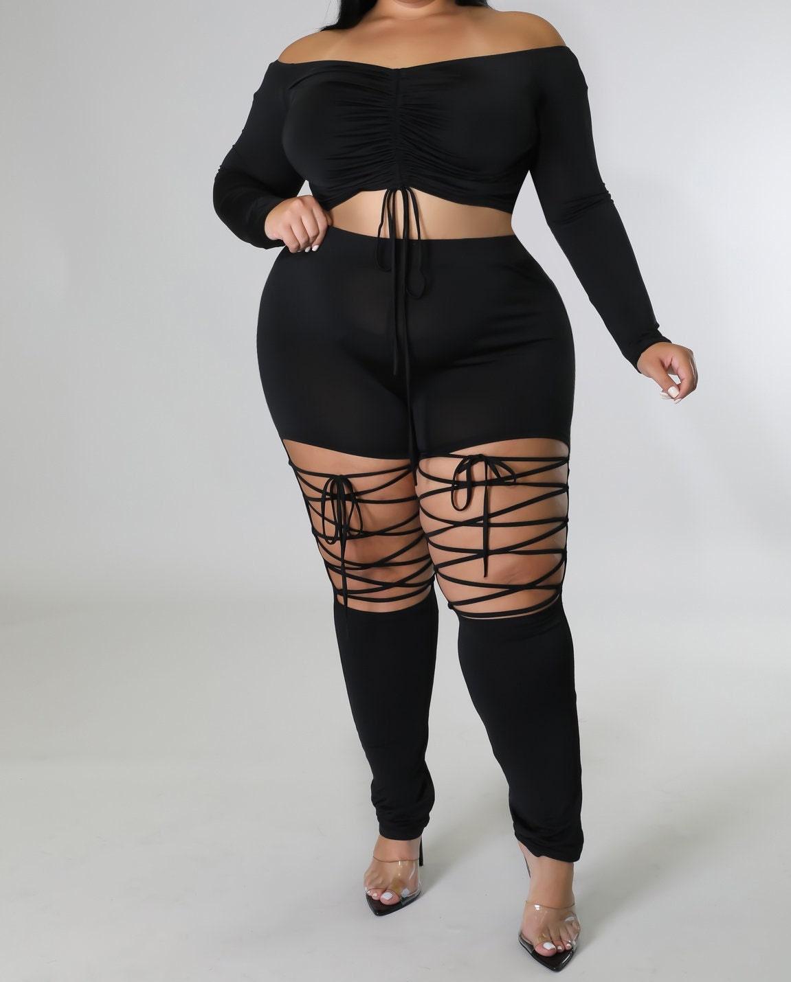 Show Me Off Legging Set - SacredQueendomPlustique