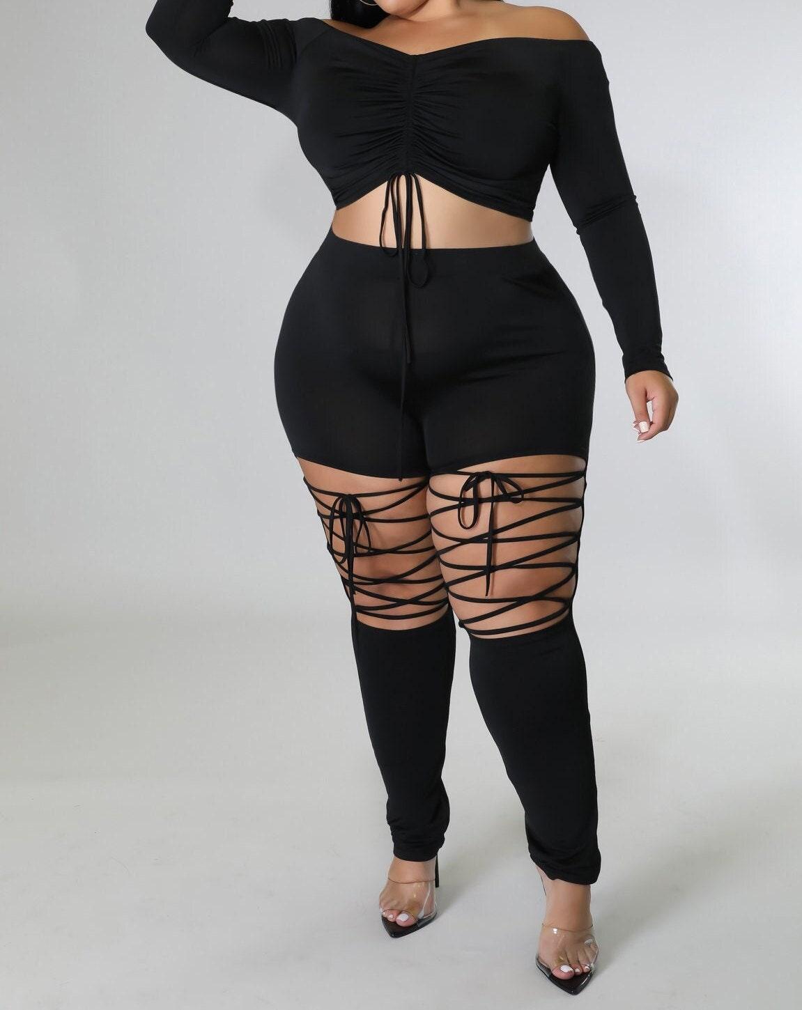 Show Me Off Legging Set - SacredQueendomPlustique